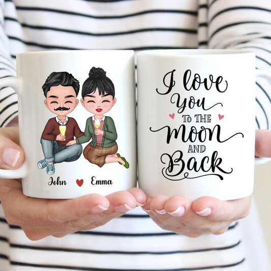 Couple Mug - You Will Forever Be My Always - Couple Gifts, Valentine's Day Gifts, Valentine Mug, Gifts For Her, Him - Personalized Mug