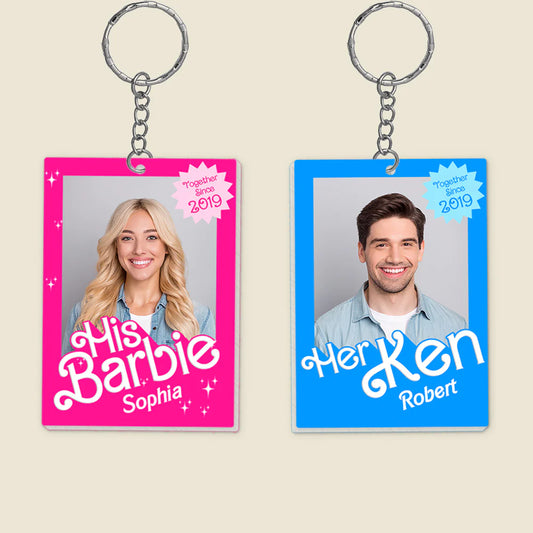 Romantic Couple, Custom Couple Keychains, Personalized Couple Keychains, Couple Gifts, Gifts For Him, Gifts For Her