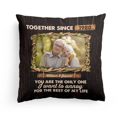 Together Since - Personalized Photo Pillow