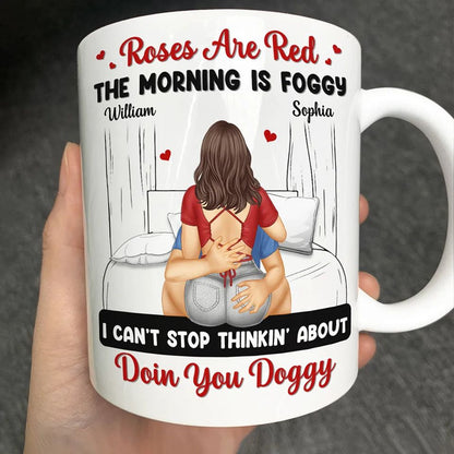 Sexy Couple Roses Are Red The Morning Is Foggy - Personalized Mug