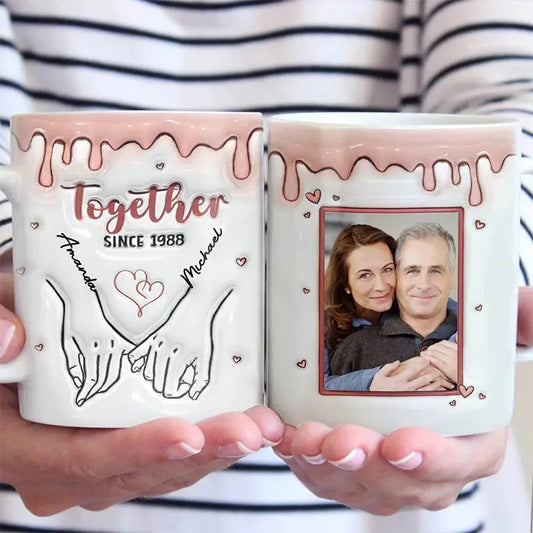 Couple - Forever And Always - Personalized Mug - 3D Mug Couples