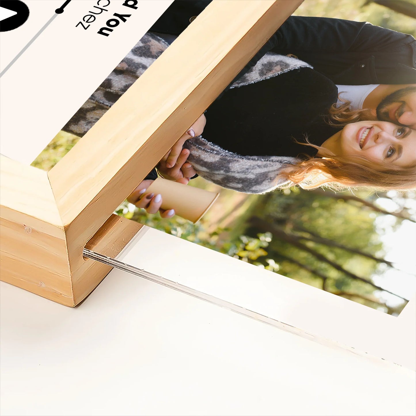 Custom Your Favorite Song Title - Personalized Photo Frame Lamp