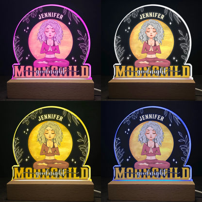 Goodnight Moonchild - Personalized LED Light