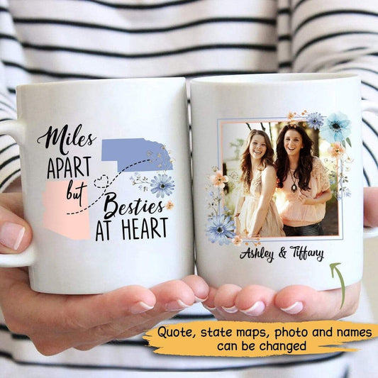 Family - Long Distance Relationship Gift Friendship Personalized Photo Mug